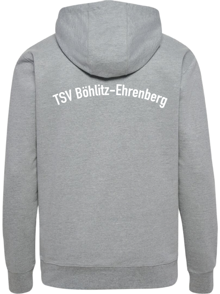 Kapuzensweat TSV Böhlitz-Ehrenberg - HMLGO2.0 Hoodie - Grey melange